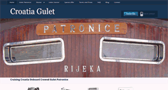 Desktop Screenshot of croatia-gulet.com